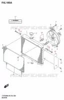 RADIATEUR (P03,P33) pour Suzuki KINGQUAD 750 2024