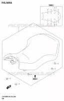 SELLE pour Suzuki KINGQUAD 750 2024