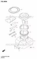 VIDE POCHE pour Suzuki KINGQUAD 750 2024