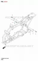CADRE pour Suzuki QUADSPORT 90 2025