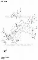 REFLECTEUR (P33) pour Suzuki QUADSPORT 90 2025