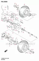 ROUE ARRIERE pour Suzuki QUADSPORT 90 2025