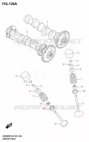 ARBRE A CAMES   SOUPAPES pour Suzuki GSX 800 2025