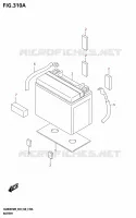 BATTERIE pour Suzuki GSX 800 2025
