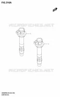 BOBINE D'ALLUMAGE pour Suzuki GSX 800 2025