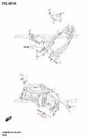 CADRE pour Suzuki GSX 800 2025