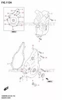 CARTER ALLUMAGE pour Suzuki GSX 800 2025