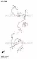DURITE DE FREIN AVANT pour Suzuki GSX 800 2025