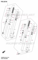 FOURCHE pour Suzuki GSX 800 2025