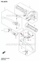 LEVIERS   POIGNEES pour Suzuki GSX 800 2025