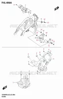 SUPPORT pour Suzuki GSX 800 2025