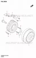 ALLUMAGE ROTOR   STATOR pour Suzuki GSX 800 2025