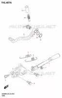 BEQUILLE pour Suzuki GSX 800 2025