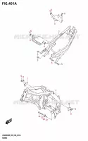 CADRE pour Suzuki GSX 800 2025