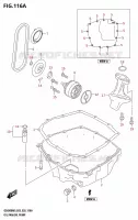CARTER INFERIEUR   POMPE A HUILE pour Suzuki GSX 800 2025