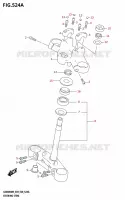 COLONNE DE DIRECTION pour Suzuki GSX 800 2025