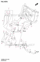 DURITES DE RADIATEUR   VASE D'EXPANSION pour Suzuki GSX 800 2025