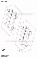 FOURCHE pour Suzuki GSX 800 2025