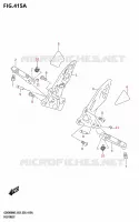 REPOSE PIEDS pour Suzuki GSX 800 2025