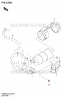 SYSTÈME DE RECYCLAGE VAPEURS CARBURANT pour Suzuki GSX 800 2025