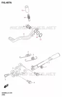 BEQUILLE pour Suzuki GSX 800 2025