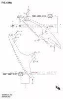 CACHES LATERAUX pour Suzuki GSX 800 2025
