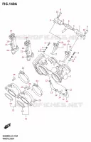 CORPS DE PAPILLON pour Suzuki GSX 800 2025