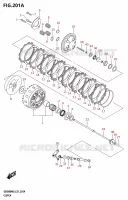 EMBRAYAGE pour Suzuki GSX 800 2025