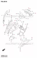 ENTOURAGE DE PHARE pour Suzuki GSX 800 2025