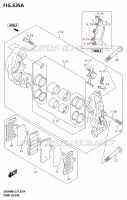 ETRIER DE FREIN AVANT pour Suzuki GSX 800 2025