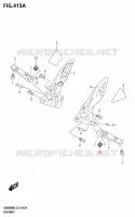 REPOSE PIEDS pour Suzuki GSX 800 2025