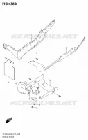 CARENAGES INFERIEURS pour Suzuki BURGMAN 125 2024