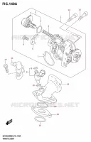 CORPS DE PAPILLON pour Suzuki BURGMAN 125 2024