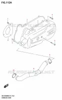 COUVERCLES DE CARTERS pour Suzuki BURGMAN 125 2024