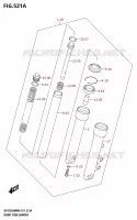 FOURCHE pour Suzuki BURGMAN 125 2024