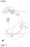 KICK pour Suzuki BURGMAN 125 2024