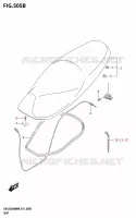SELLE pour Suzuki BURGMAN 125 2024