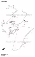SYSTÈME DE RECYCLAGE VAPEURS CARBURANT pour Suzuki BURGMAN 125 2024