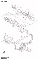 TRANSMISSION (1) pour Suzuki BURGMAN 125 2024