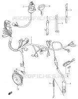 FAISCEAU ELECTRIQUE pour Suzuki TS-ER 125 1998