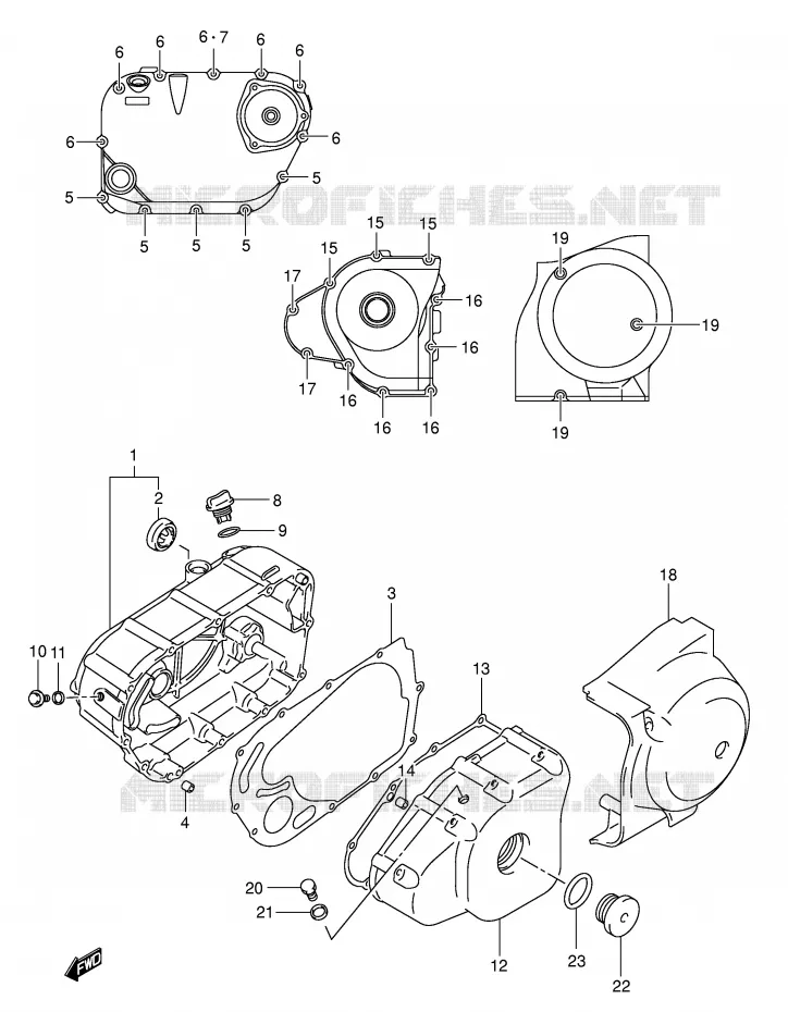 CARTER Suzuki MOTO 125 INTRUDER 2002  VL125K2(E2)