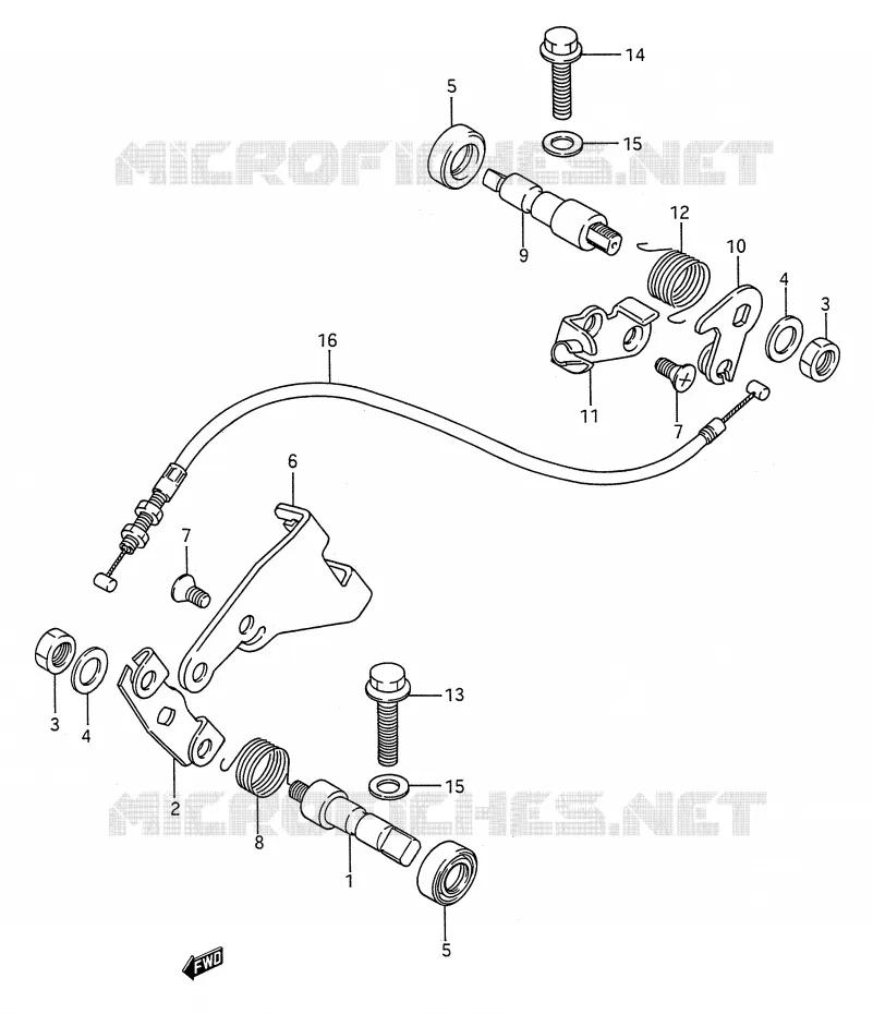  DECOMPRESSEUR Suzuki MOTO 1400 INTRUDER 1987  VS1400GLPH(E28)