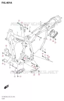 CADRE pour Suzuki DR-Z 400 2018