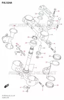 COLONNE DE DIRECTION pour Suzuki DR-Z 400 2018