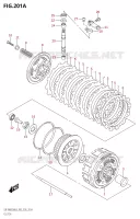 EMBRAYAGE pour Suzuki DR-Z 400 2018