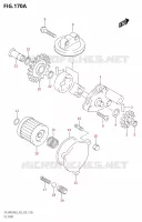 POMPE A HUILE pour Suzuki DR-Z 400 2018