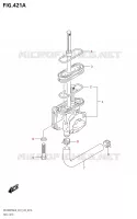 ROBINET D'ESSENCE pour Suzuki DR-Z 400 2018