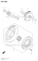 ROUE LIBRE DE DEMARREUR pour Suzuki DR-Z 400 2018
