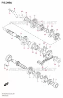 TRANSMISSION pour Suzuki DR-Z 400 2018