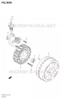 ALLUMAGE ROTOR   STATOR pour Suzuki BURGMAN 400 2007